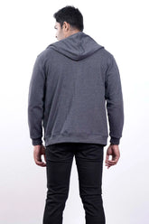 Men's Hoodie (Anthra Melange)